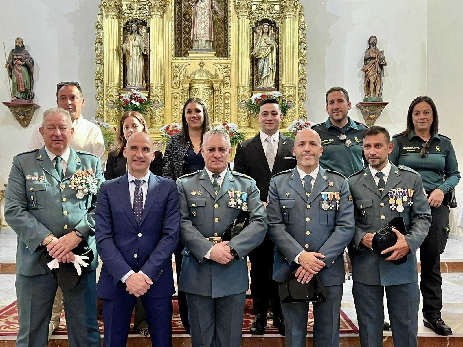 La Guardia Civil celebra la Virgen del Pilar en La Fuente de San ...
