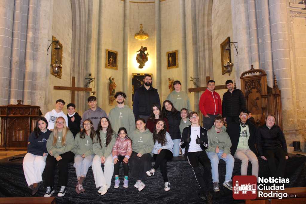 Todo preparado para la representación de La Pasión esta noche en la Catedral de Ciudad Rodrigo