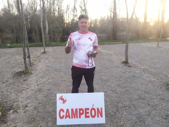 Fran Sastre representará a Castilla y León en el Campeonato de España Individual de Petanca