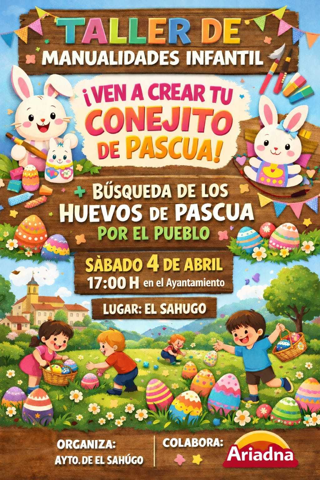 Actividades para grandes y pequeños previstas en El Sahúgo durante Semana Santa