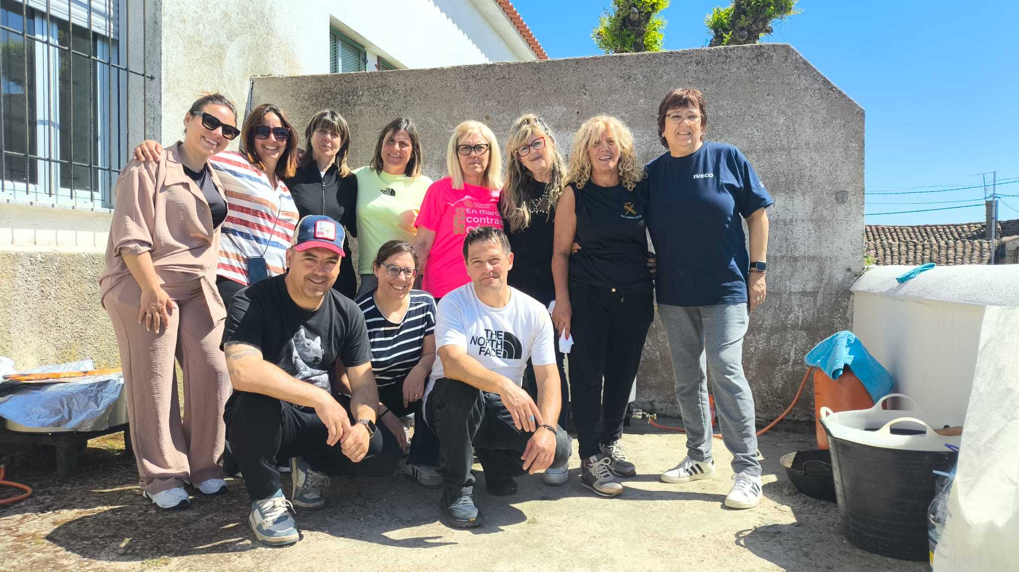 191 personas participan en la comida popular organizada por la asociación «Álamo Viejo» en Villar de Ciervo