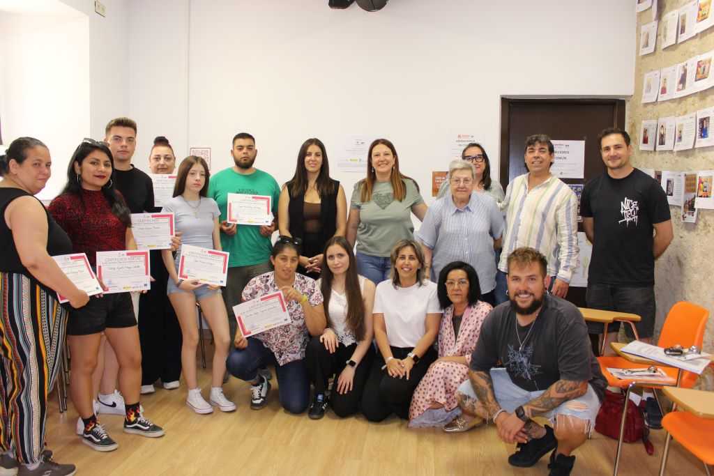 Clausura acción formativa de «Operaciones básicas de cocina» en Cáritas