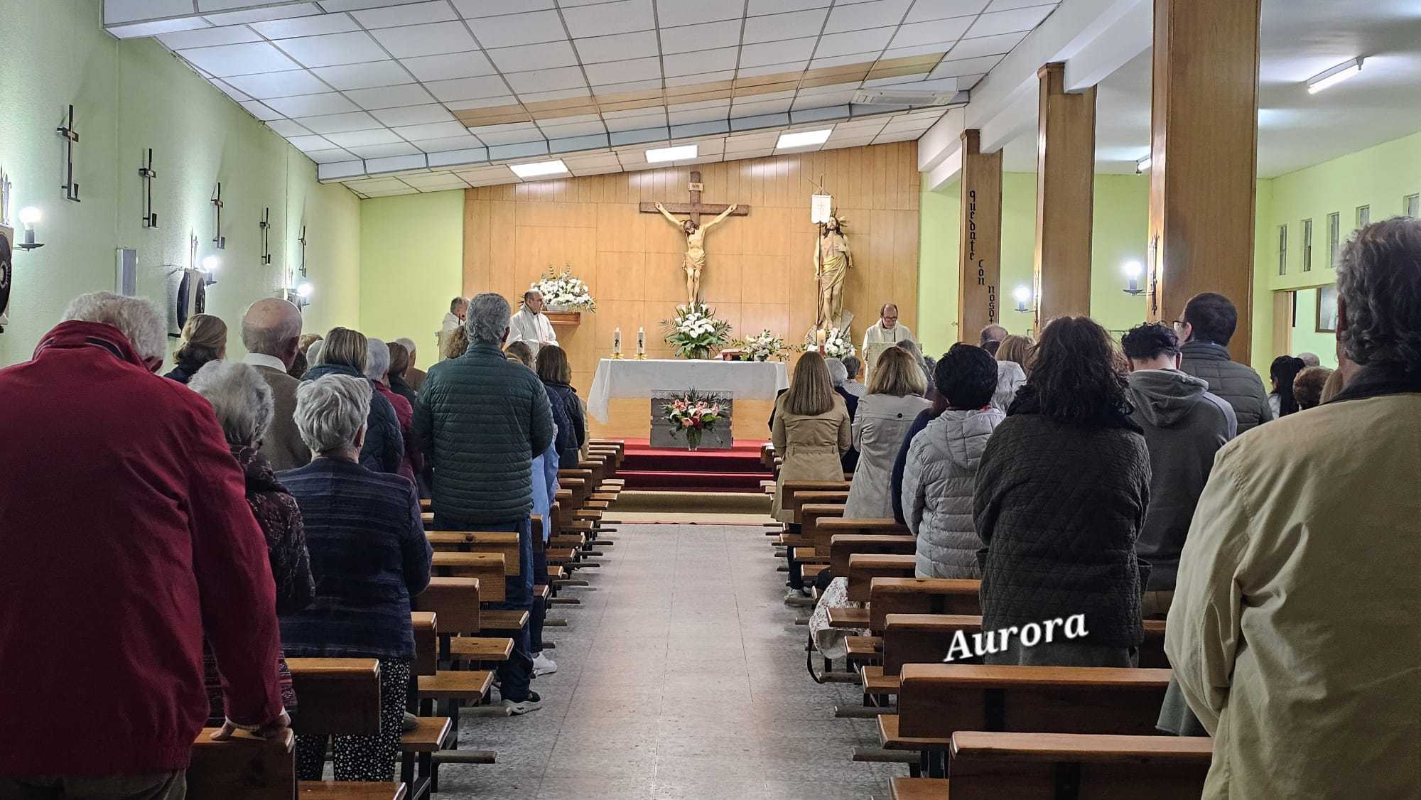 La Parroquia de Fátima en Ciudad Rodrigo celebra su día grande con varios actos religiosos