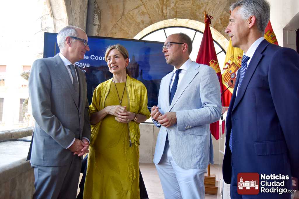 Firmado el Convenio para la creación de la Oficina Coordinadora del Plan de La Raya en Ciudad Rodrigo