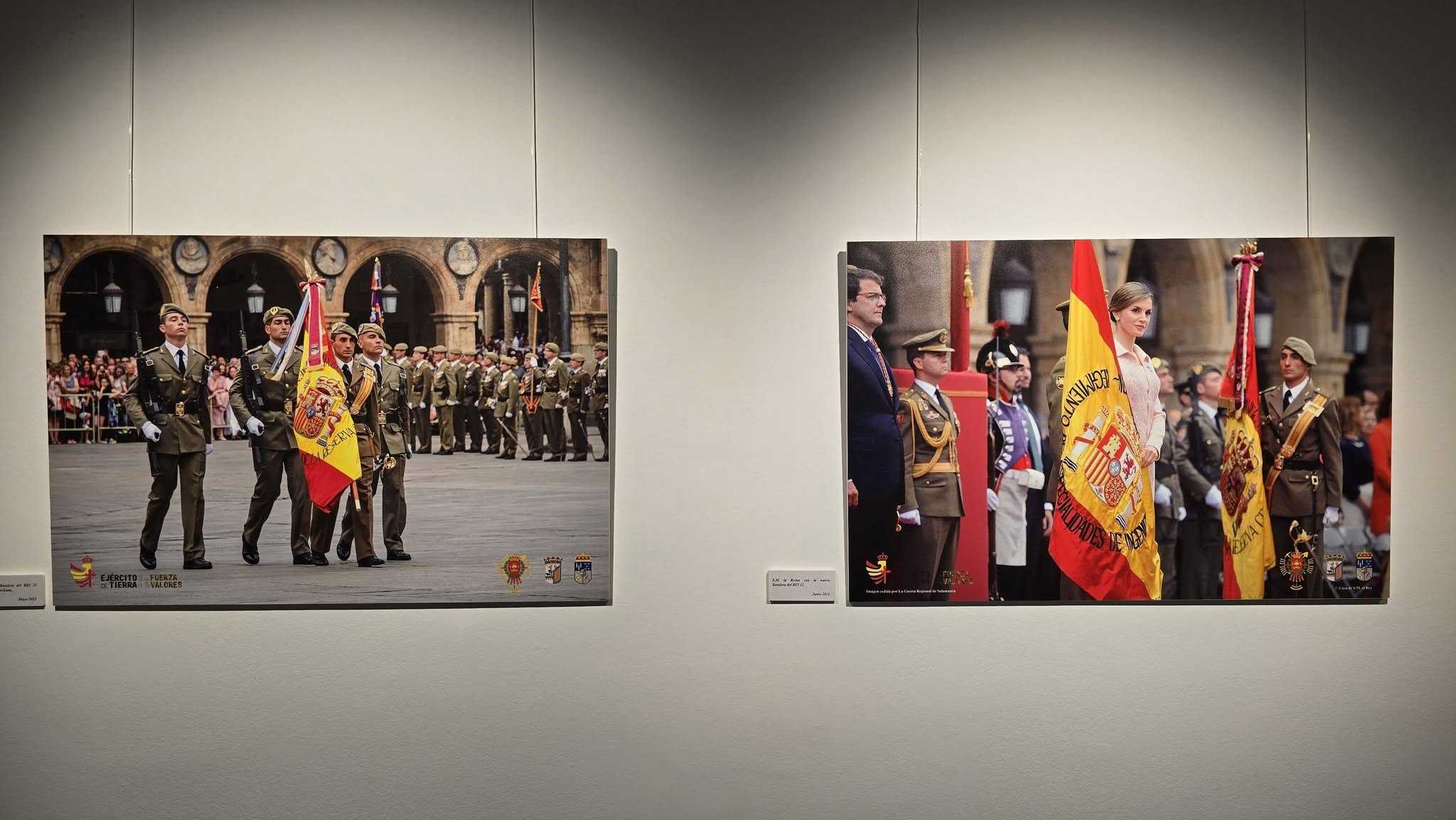 La exposición «Orgullosos de servir a tu Bandera» se abrirá este jueves en la Casa de la Cultura