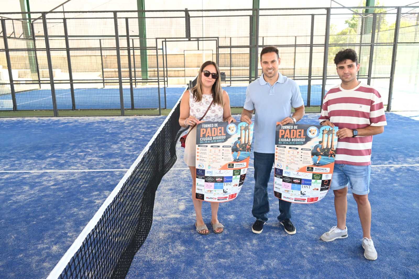 Ciudad Rodrigo cerrará el mes de agosto con el ya «clásico» torneo veraniego de pádel