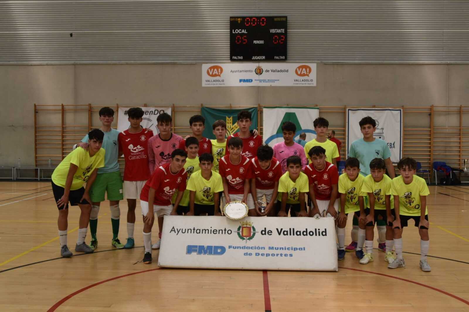 El cadete del CD Tres Columnas se proclama campeón del IX Torneo Nacional de Valladolid
