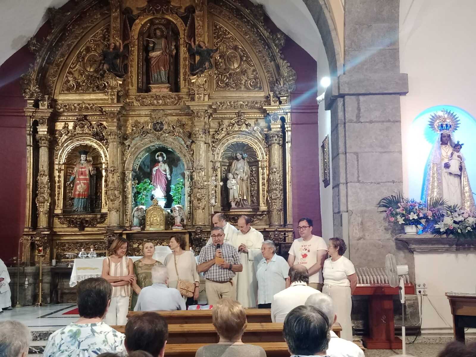 Celebración de San Vicente de Paúl en la parroquia de San Andrés