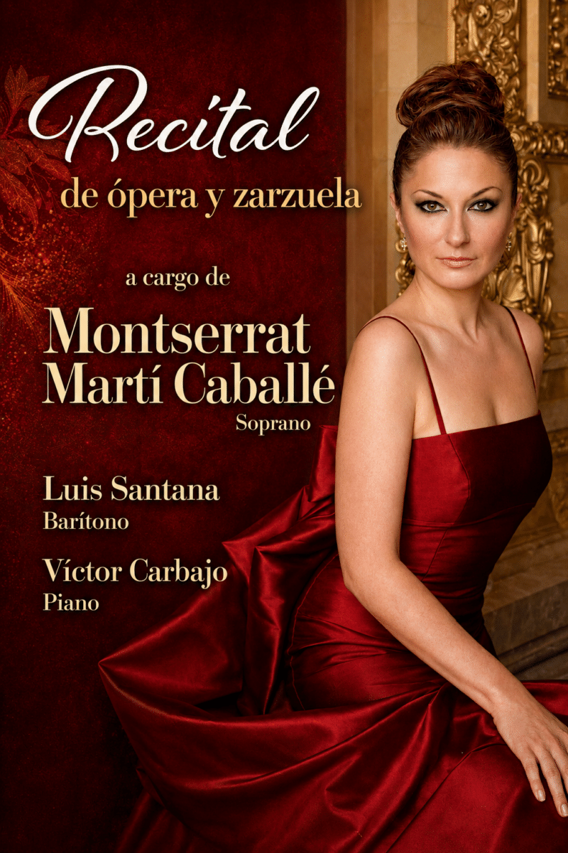 SORTEO/ Dos entradas dobles para ver el recital de Montserrat Martí Caballé el sábado 10 en Ciudad Rodrigo