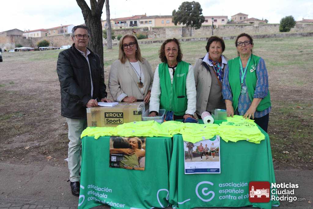 Comienzan las inscripciones para la Marcha contra el cáncer del día 8 de noviembre en Ciudad Rodrigo