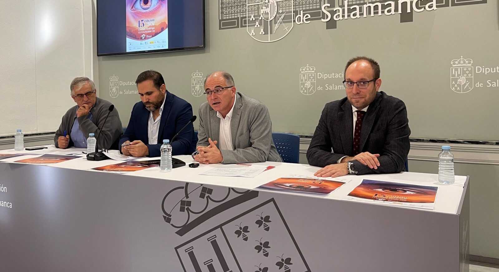 La Diputación de Salamanca impulsa la 15.ª edición de FICCI-ON, el Festival Internacional de Cine de Ciudad Rodrigo