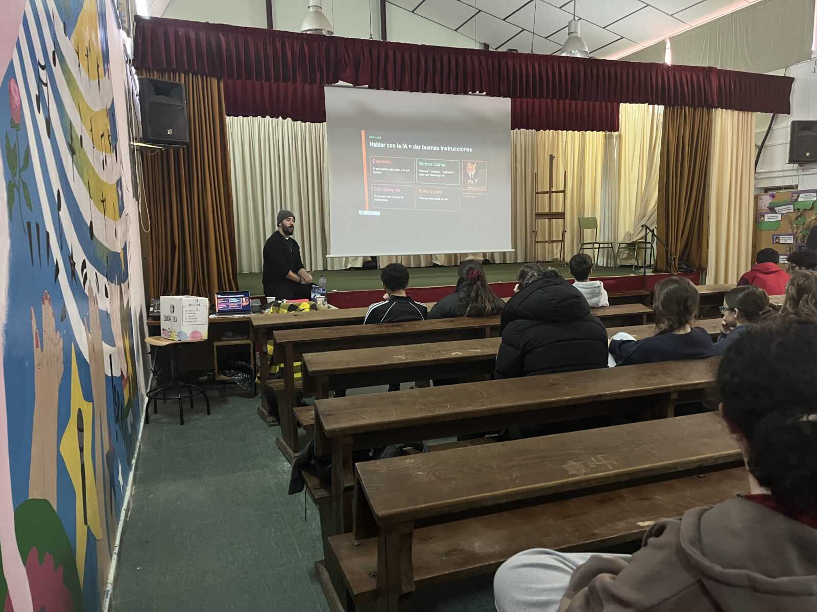 El alumnado del IES Fray Diego Tadeo de Ciudad Rodrigo alza la voz ante la inteligencia artificial