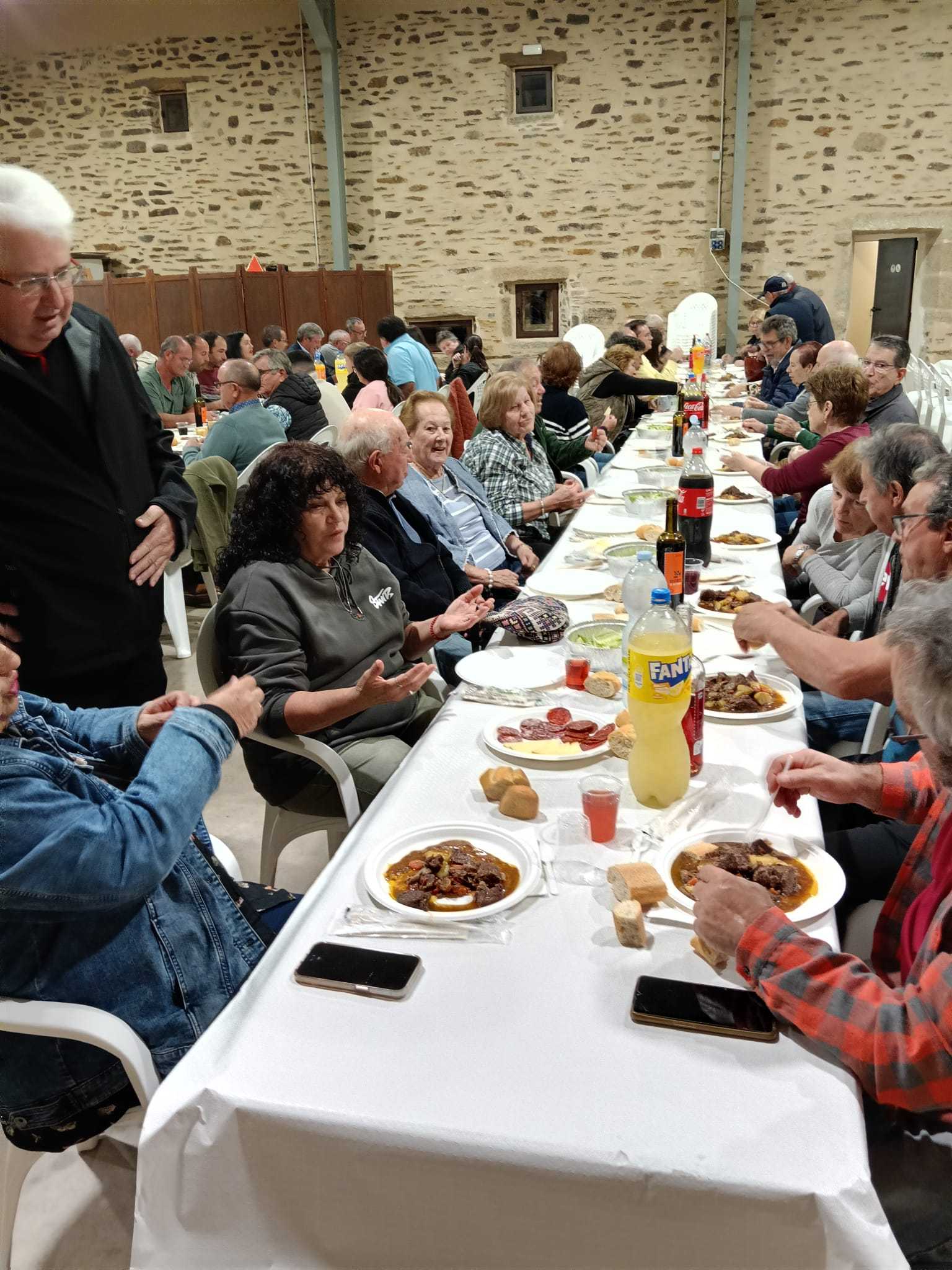 Villar de la Yegua celebra su tradicional cena de cazadores con un gran ambiente de convivencia