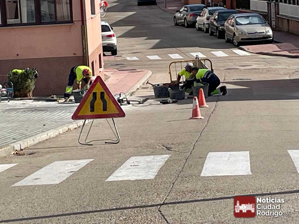 Comienzan los preparativos para instalar doble vallado en la zona de los toriles de San Pelayo