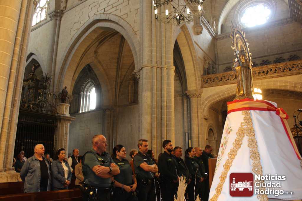 Comienza el triduo en honor de la Virgen del Pilar en la Catedral